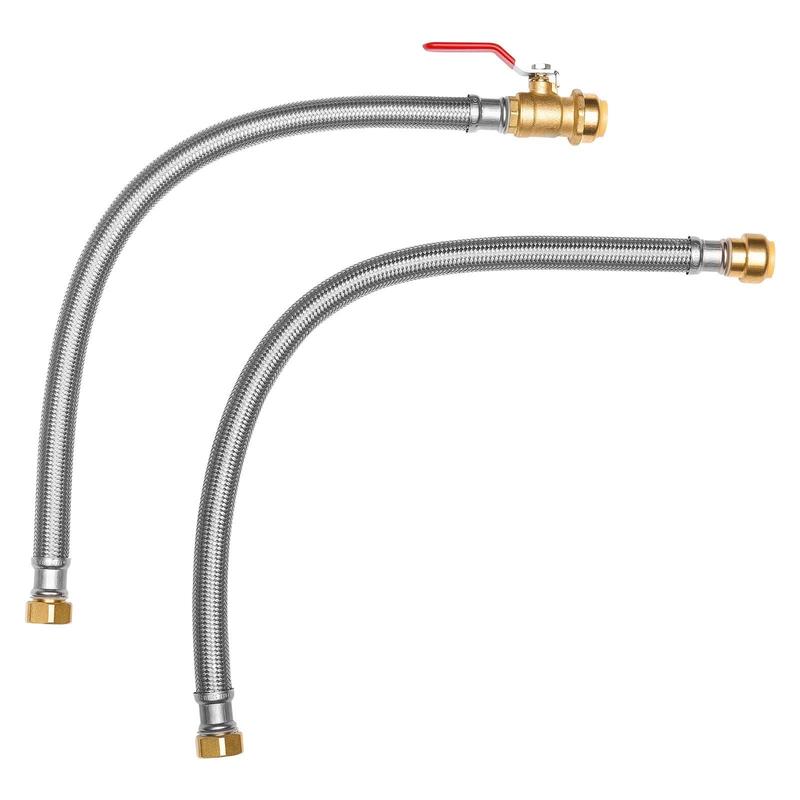 Water Heater Kit, Push-Fit Val - Braided Line ulasan dan harga