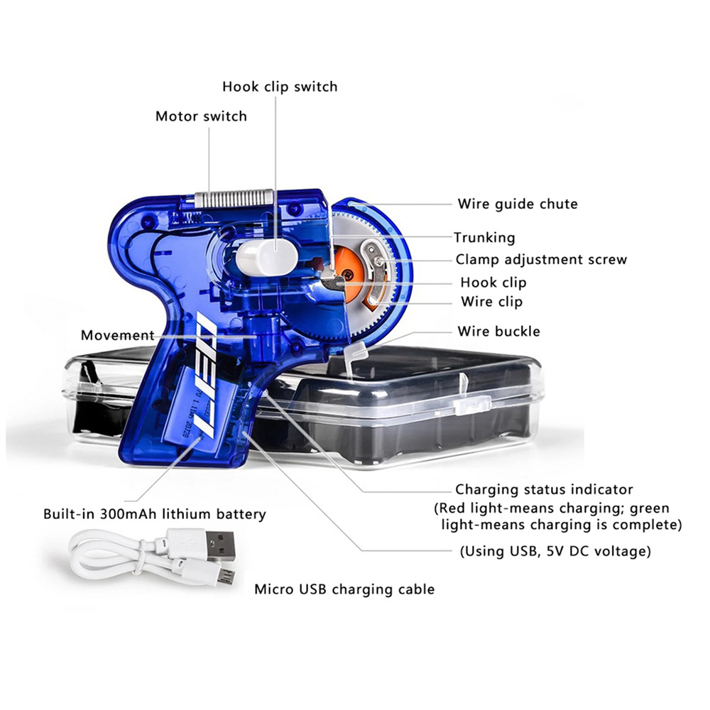USB Charge Electric Automatic  - Fishing Line Dispenser ulasan dan harga