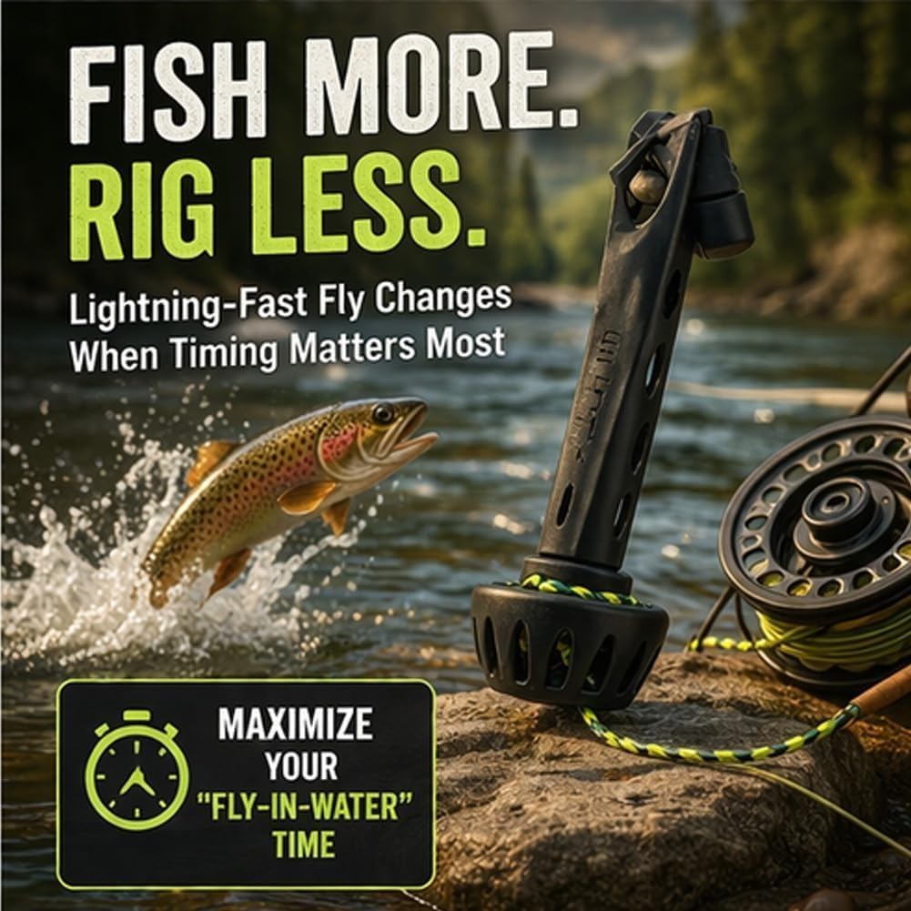 Portable Magnetic Fly Threader - Monofilament Line ulasan dan harga