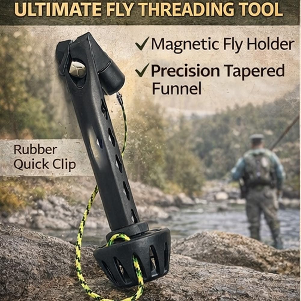 Portable Magnetic Fly Threader - Monofilament Line ulasan dan harga