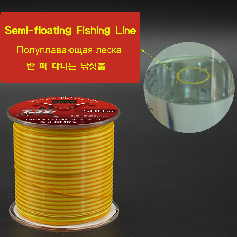 500m Semi-floating Fishing Lin - Ice Fishing Line ulasan dan harga