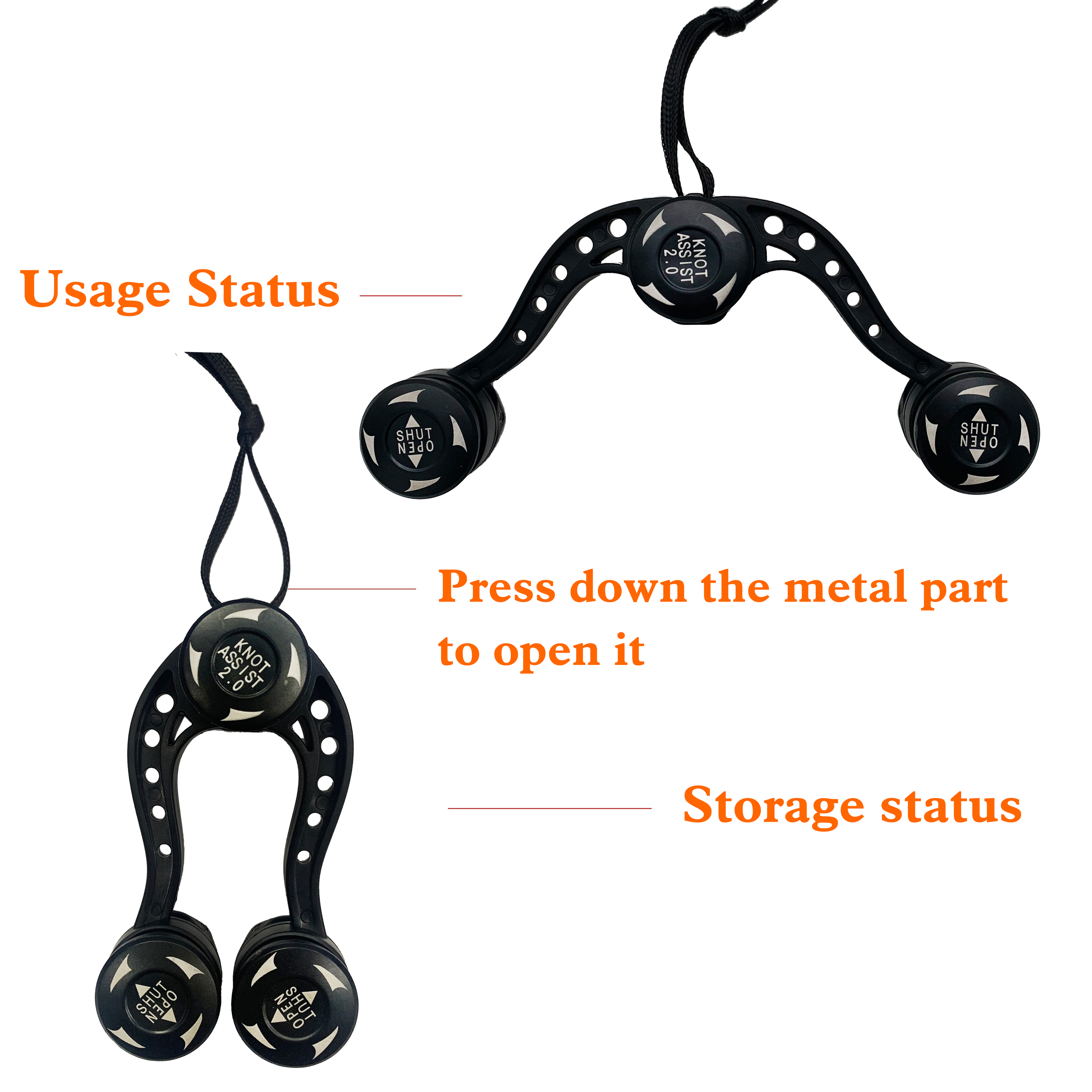 1pc GT FG Knotting Tool, A Qui - Monofilament Line ulasan dan harga