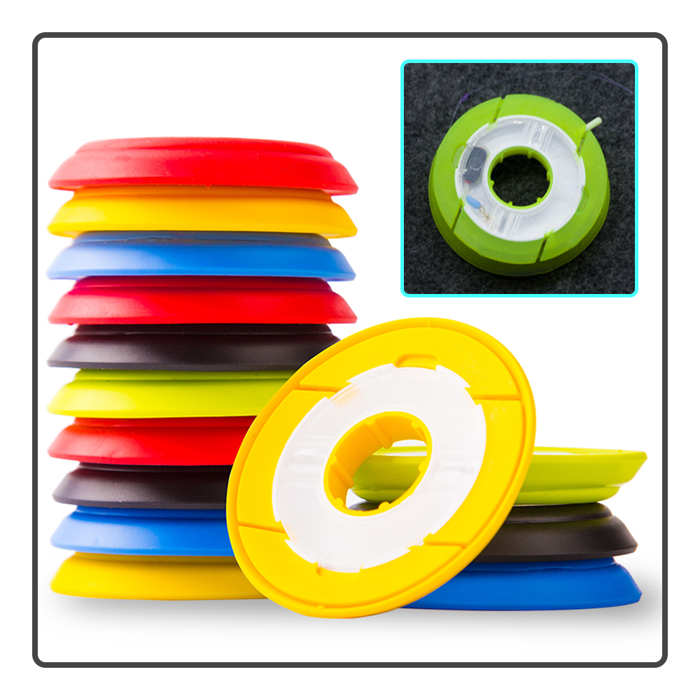 5pcs/lot Color Silicone Storag - Fishing Line Dispenser ulasan dan harga