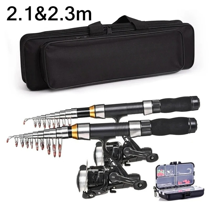 BRAVMAK 2.1/ 2.3 mTelescopic F - Fishing Line Box ulasan dan harga