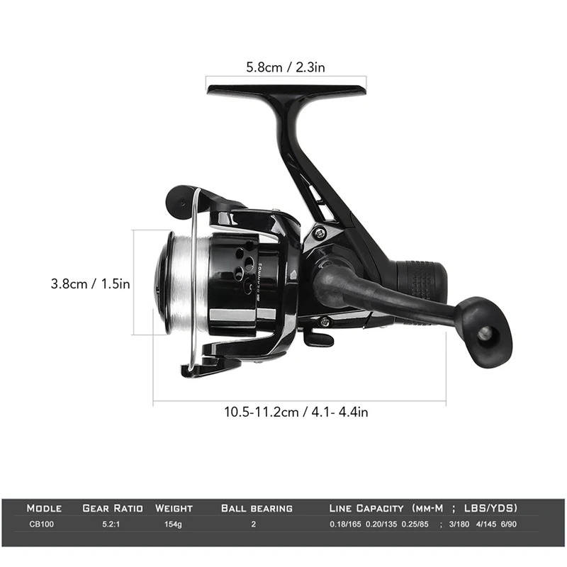 BRAVMAK 2.1/ 2.3 mTelescopic F - Fishing Line Box ulasan dan harga